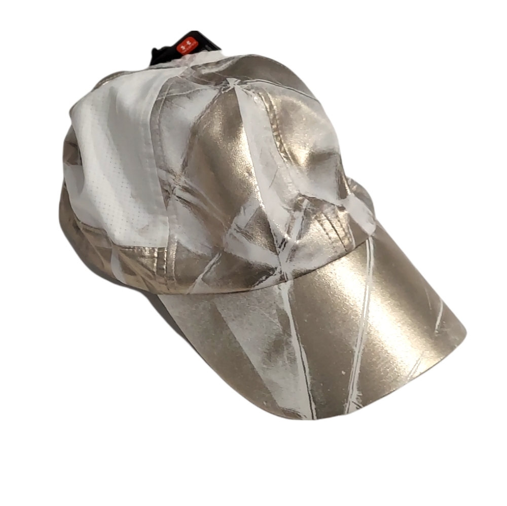 🆕💥 Under Armour Gold Metallic Baseball Cap